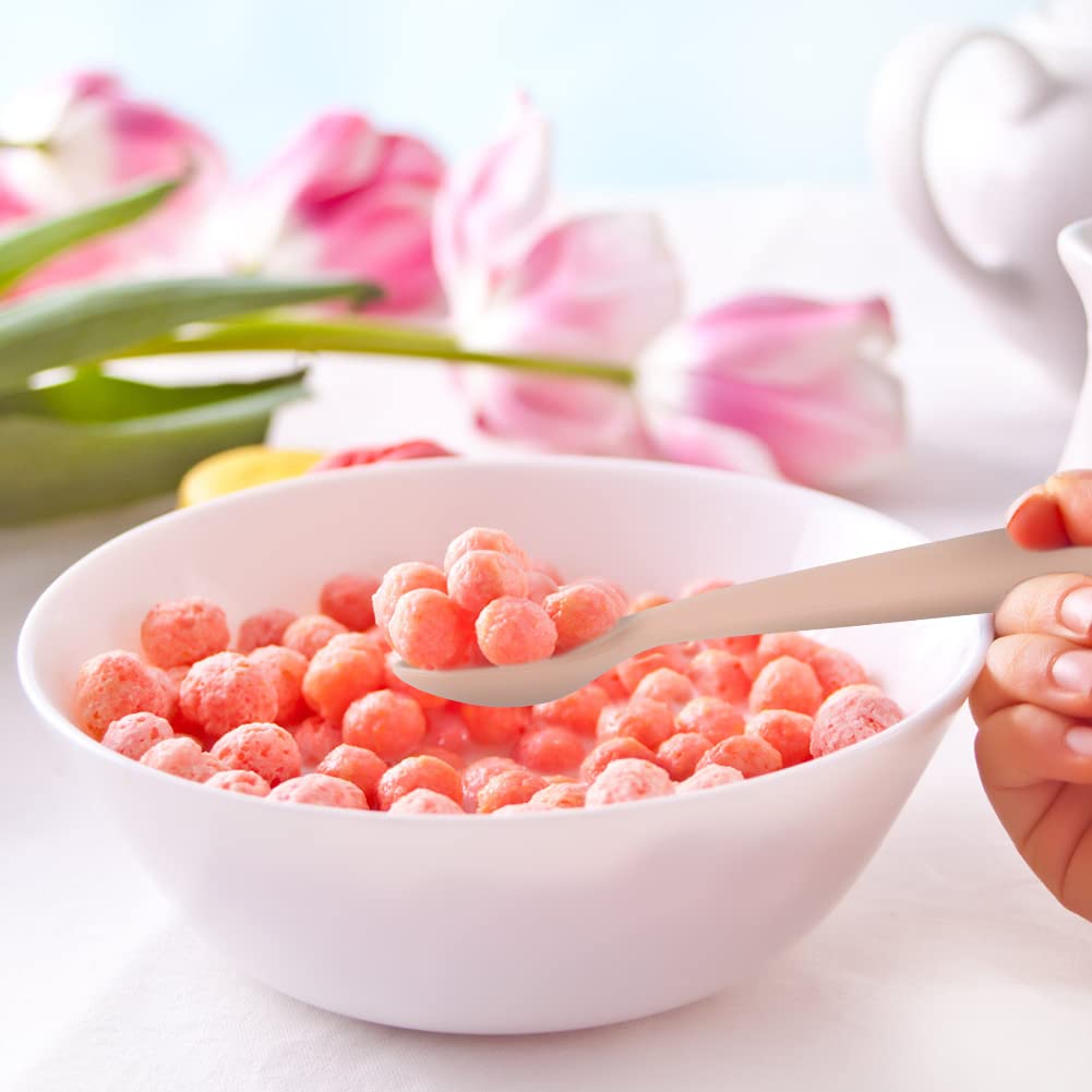 Vicloon Silicone Baby Feeding Spoons - 7 PCS First Stage for Infants, Ultra-Durable & Chewproof, Dishwasher Safe Baby Utensils