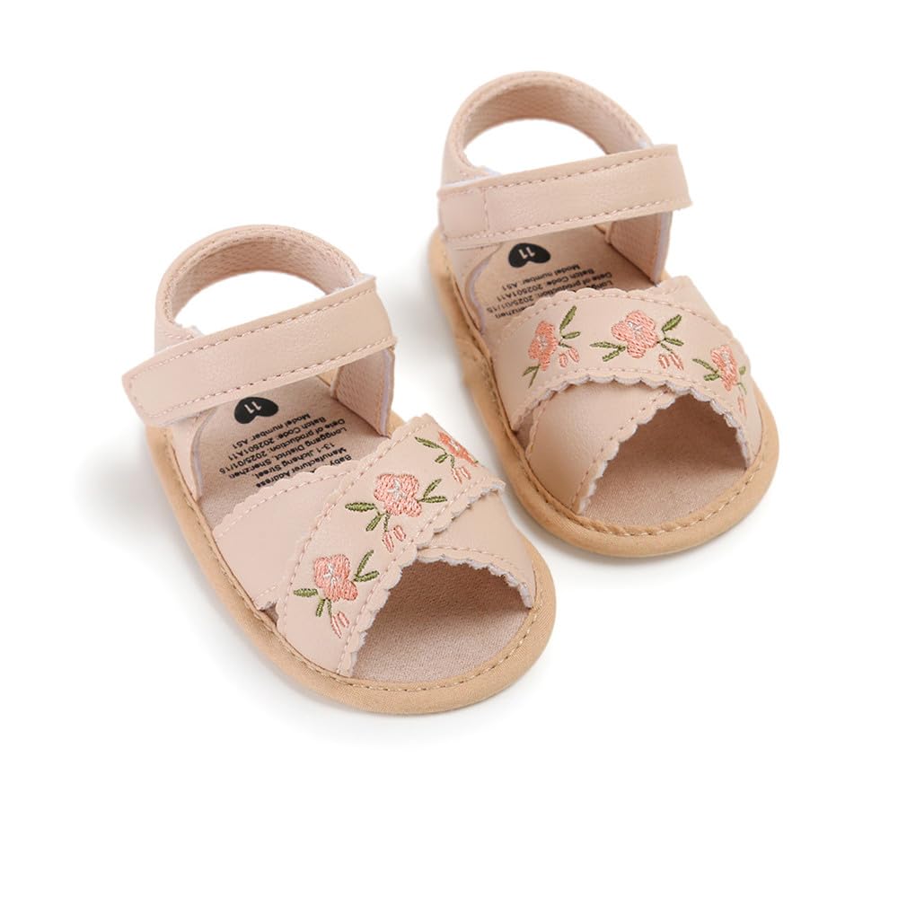 Baby Sandals Infant Boys Girls Summer Dress Flat Shoes Beach Sandals Newborn Crib Shoes First Walkers Prewalkers