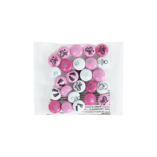 M&M'S World It's A Boy Milk Chocolate Candy 2lb Bag with White and Blue M&M'S for Baby Boy Showers Gender Reveal Parties and Baby Celebration Favors