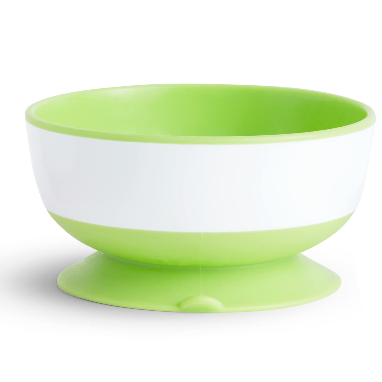 Munchkin Stay Put Suction Bowls for Baby and Toddler, 3 Pack, Blue/Green/Purple