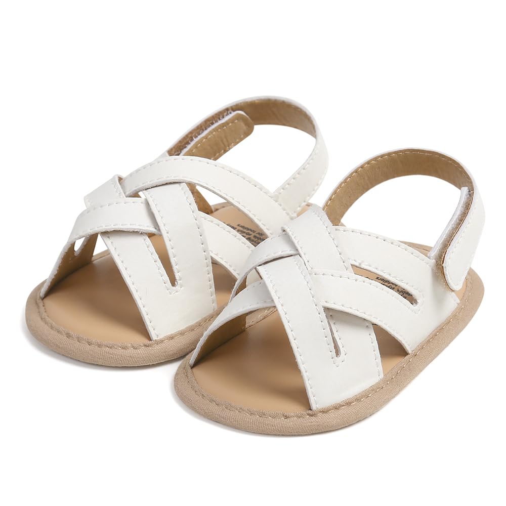 Baby Girl Sandals Summer Crib Shoes Bowknot Soft Sole Infant Girls Princess Dress Flats First Walker Shoes