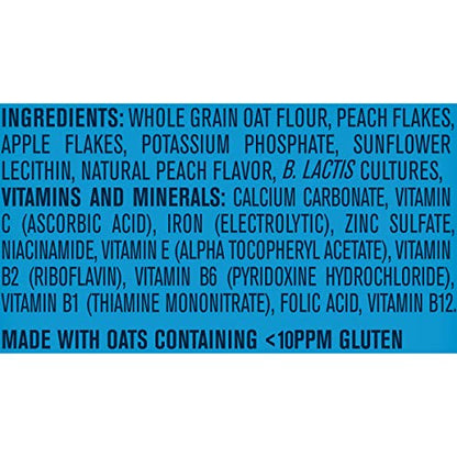 Gerber Toddler Food, Multigrain Banana Apple Strawberry Cereal, 8g Whole Grains, Iron, Zinc & Vitamin B12, Toddler Cereal, 6-Pack