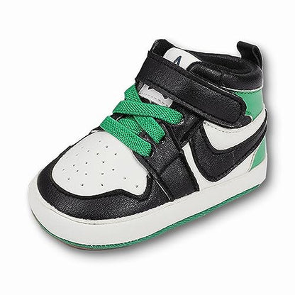 Clowora Unsex Baby Shoes Boys Girls Infant Sneakers Non-Slip Soft Rubber Sole Toddler Crib First Walker Lightweight Shoes