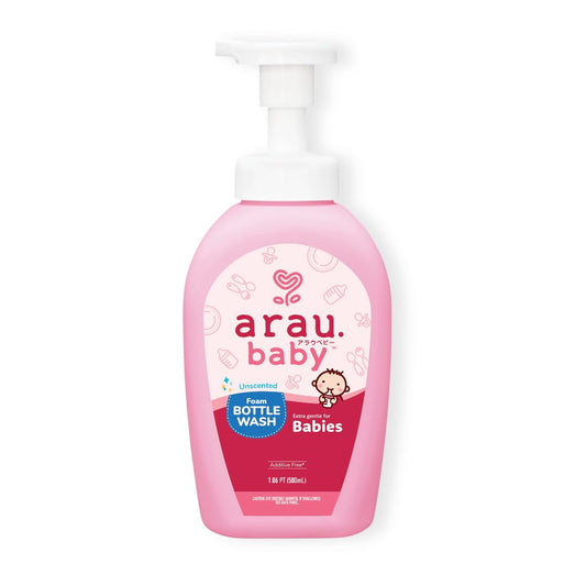 Unscented Foam Bottle Wash, Natural Plant Based Baby Bottle & Dish Soap, No Artificial Fragrance or Additives, Gentle for Washing Bottles, Pacifiers and Toys, Easy Rinse, 15.21 Fl Oz