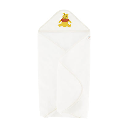 Disney Cudlie Baby Girl Minnie Mouse 2 Pack Rolled/Carded Hooded Towels in Happy Dots Print