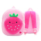 Ladyzone Toddler Backpack Zoo Animals Backpacks Cute Plush Bag Cartoon 10" Preschool Book Bag For 2+ Years Girls Boys