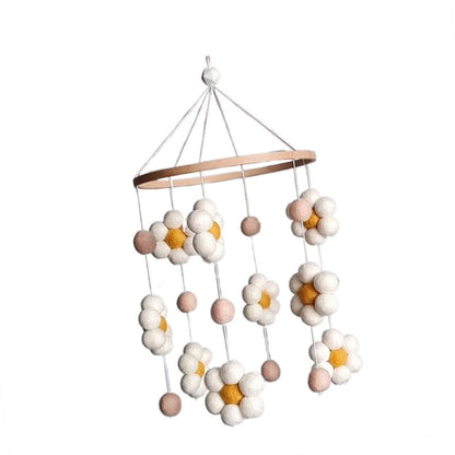 Baby Crib Mobile Crib Hanging Toy, Boho, Stroller Hanging Toy, Wind Chime Photography Props for Stroller, Nursery, Style B