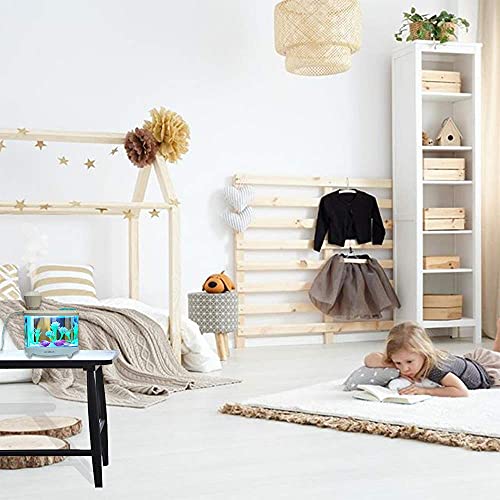 Portable Mini Humidifier, 460ml Cool Mist Small Humidifier, USB Quiet Operation Desktop Humidifiers for Baby Bedroom Travel Office Home, 2 Mist Modes (White)