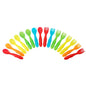 TOMY The First Years Take & Toss Flatware for Kids, 16 Pieces, Multicolor