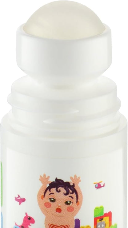 Mamaearth Easy Baby Tummy Roll On for Digestion & Colic Relief with Hing & Fennel | Natural Gas Relief Belly Rub for Delicate Skin of Babies | 40ml/1.35 Fl Oz