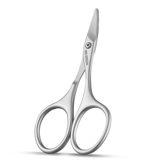 MR.GREEN Baby Nail Scissors Safety Nail Care Clippers Cutter Newborn Baby Convenient Nail Grooming Manicure Tool (Nail Scissors+Glass File)