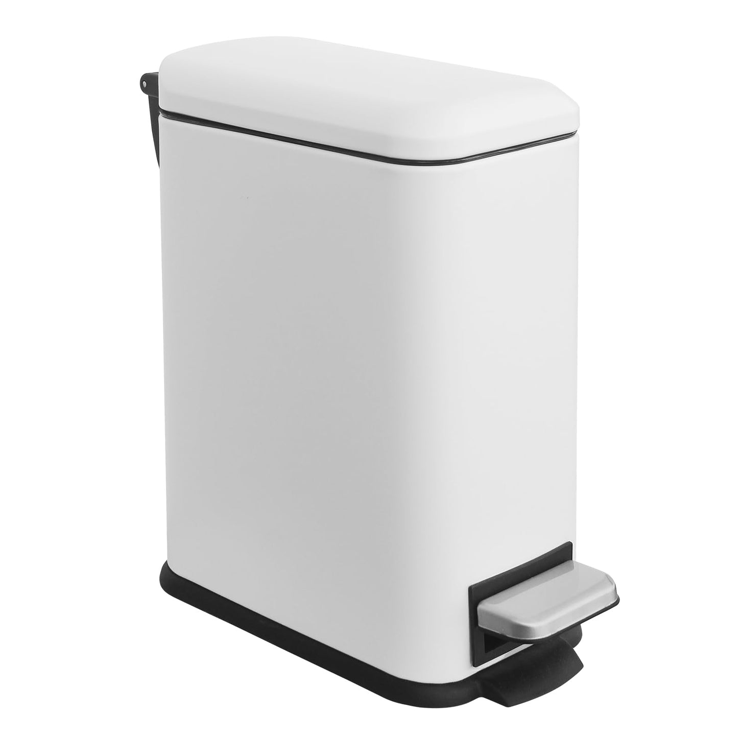 Diaper Pail, Baby Diaper Trash Can with Removal Inner Liner, Childproof Lock, Stainless Steel Garbage Pail with lid, Soft Close, Odor Control Diaper Disposal Bin, 4 Gallon Pink Diaper Can