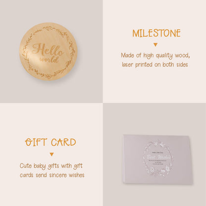 Bopoobo Baby Shower Gifts for Boys - New Born Gifts, Unique Essentials: Onesie, Blanket, Rattle, Lovey, Socks, Decision Coins, Milestone