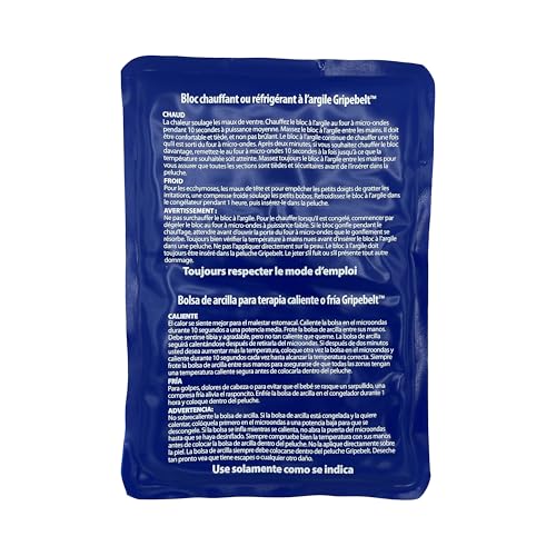 Dr. Brown's Infant Gripebelt Heated Belly Band, Soothe Baby's Tummy with Gentle Warmth and Compression, Hedgehog, 0m+