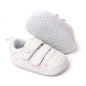 Baby Girls Boys Shoes Soft Anti-Slip Sole Newborn First Walkers High Top Canvas Denim Unisex Infant Sneaker