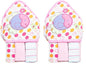 Spasilk Baby Bath Hooded Terry Towel with 3 Washcloths, Baby Bath Essentials, One Size, Blue Whale