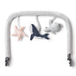 Ergobaby Evolve 3-in-1 Mesh Bouncer, Adjustable Multi Position Baby Bouncer Seat, Fits Newborn to Toddler, Grey Mesh