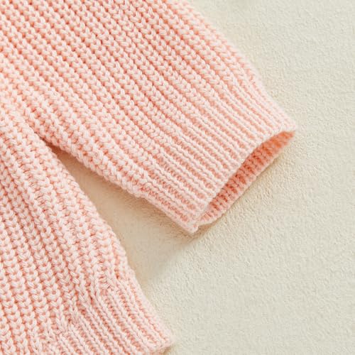 Baby Girl First Birthday Outfit One Year Old Strawberry Embroidery Knit Sweater Romper Warm Fall Winter Clothes