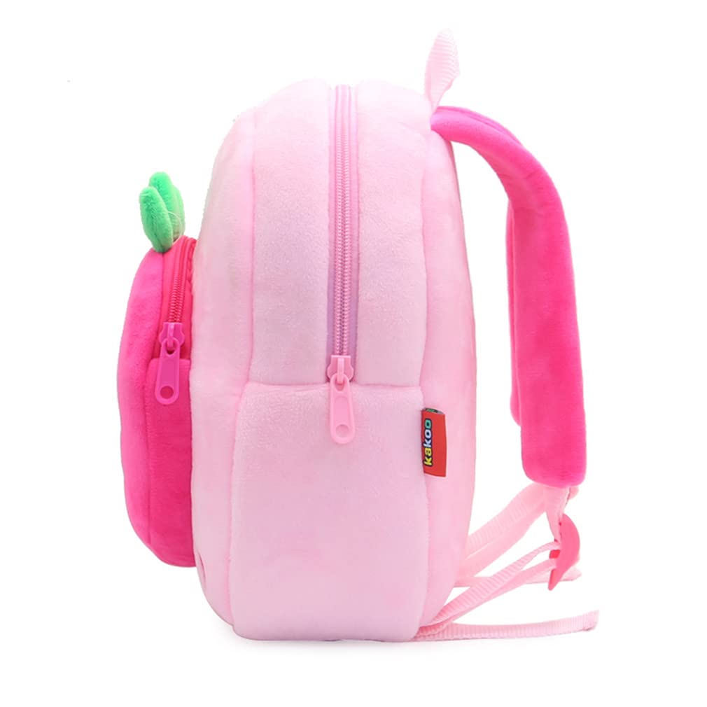 Cute Toddler Backpack Plush Animal Cartoon Mini Travel Daycare Bag for Baby Girl Boy 2-6 Years (Shark Blue)