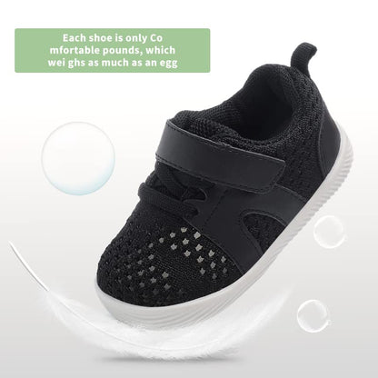 Baby Boys & Girls First Walking Shoes - Non-Slip, Breathable Infant Sneakers for 6-18 Months