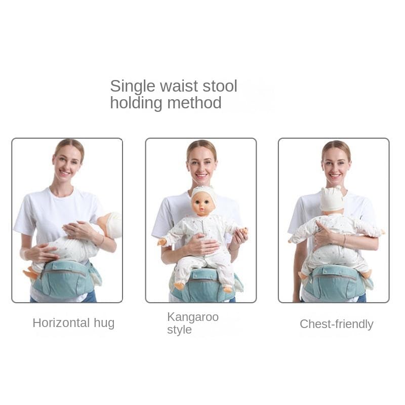Baby Carrier 3-in-1 Ergonomic Infant Carrier Soft Baby Holder 3 to 36 Months,4 Season/All Seasons,Newborn to Toddler with Hood All Position Baby Hipseat (Pink)