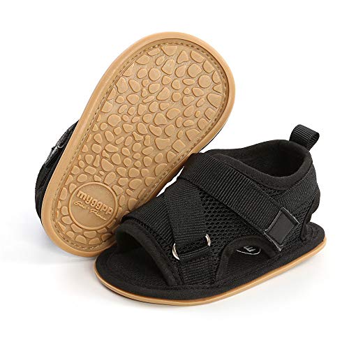 E-FAK Baby Boys Girls Summer Sandals Outdoor Beach Anti-Slip Rubber Soft Sole Newborn Toddler First Walker Shoes