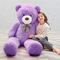 MaoGoLan Giant Big Teddy Bear 4 Feet 47 inch Life Size Tan Plush Bear Brown Stuffed Animal for Children Boyfriend