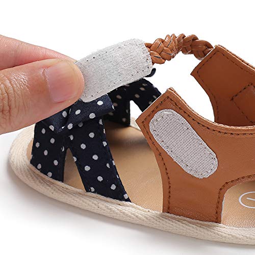 Baby Girl Sandals Summer Crib Shoes Bowknot Soft Sole Infant Girls Princess Dress Flats First Walker Shoes