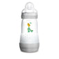 MAM 9oz Easy Start Anti-Colic Baby Bottles, Medium Flow, Breastfeeding-Like Silicone Nipple Bottle, Reduces Colic, Gas, & Reflux, Easy-to-Clean, BPA-Free, Colors May Vary