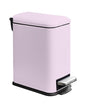 Diaper Pail, Baby Diaper Trash Can with Removal Inner Liner, Childproof Lock, Stainless Steel Garbage Pail with lid, Soft Close, Odor Control Diaper Disposal Bin, 4 Gallon Pink Diaper Can
