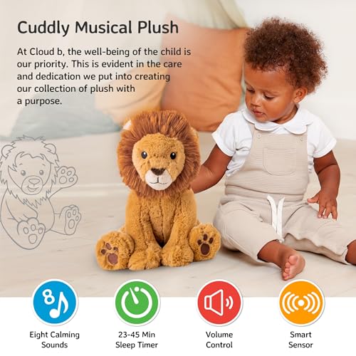 Cloud b Sound Machine with White Noise Soothing Sounds | Cuddly Stuffed Animal & Nomadic Nightlight | Record Parent Voice | Adjustable Settings & Auto-Shutoff | LoveLight™ Buddies - Drake The Dragon™