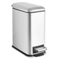Diaper Pail, Baby Diaper Trash Can with Removal Inner Liner, Childproof Lock, Stainless Steel Garbage Pail with lid, Soft Close, Odor Control Diaper Disposal Bin, 4 Gallon Pink Diaper Can