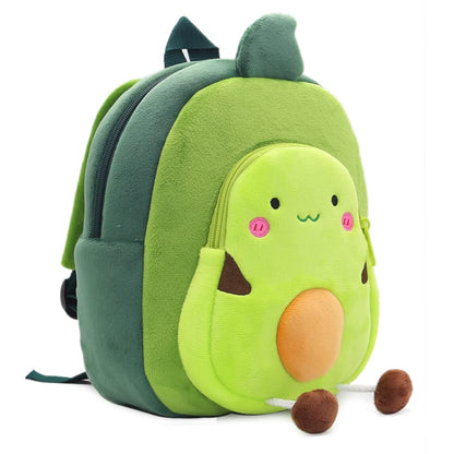 Toddler Backpack for Boys and Girls, Cute Soft Plush Animal Cartoon Mini Backpack Little For Kids 2-6 Years (Cows)