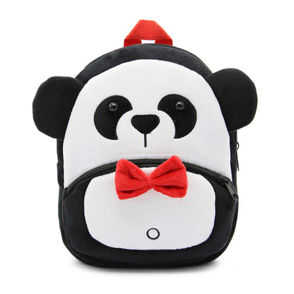 Ladyzone Toddler Backpack Zoo Animals Backpacks Cute Plush Bag Cartoon 10" Preschool Book Bag For 2+ Years Girls Boys