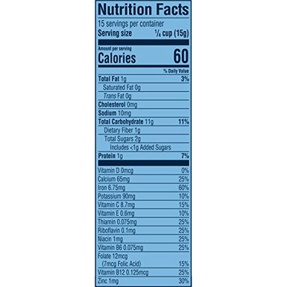 Gerber Toddler Food, Multigrain Banana Apple Strawberry Cereal, 8g Whole Grains, Iron, Zinc & Vitamin B12, Toddler Cereal, 6-Pack