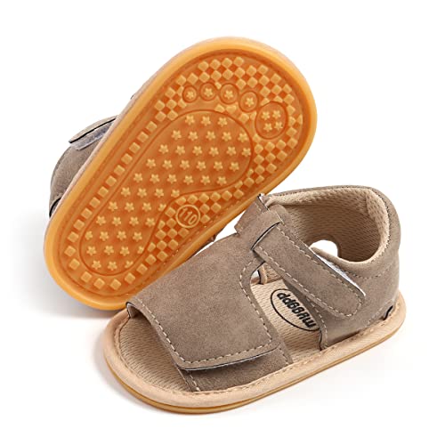 GAISUMMI Baby Girls Sandals Summer Bowknot Infant Crib Shoes Toddler Pu Leather Soft Rubber Sole First Walkers