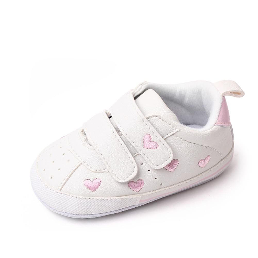 LONSOEN Baby Girls Boys Loafers Prewalker Dress Crib Shoes