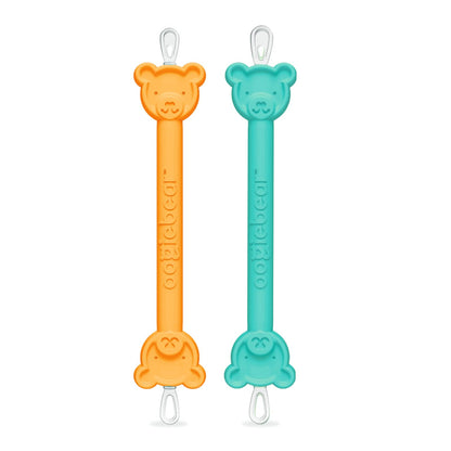 oogiebear: Baby Nose Cleaner & Ear Wax Removal Tool - Safe Booger & Earwax Removal for Newborns, Infants, Toddlers - Dual-Ended - Essential Baby Stuff, Diaper Bag Must-Have, with CASE