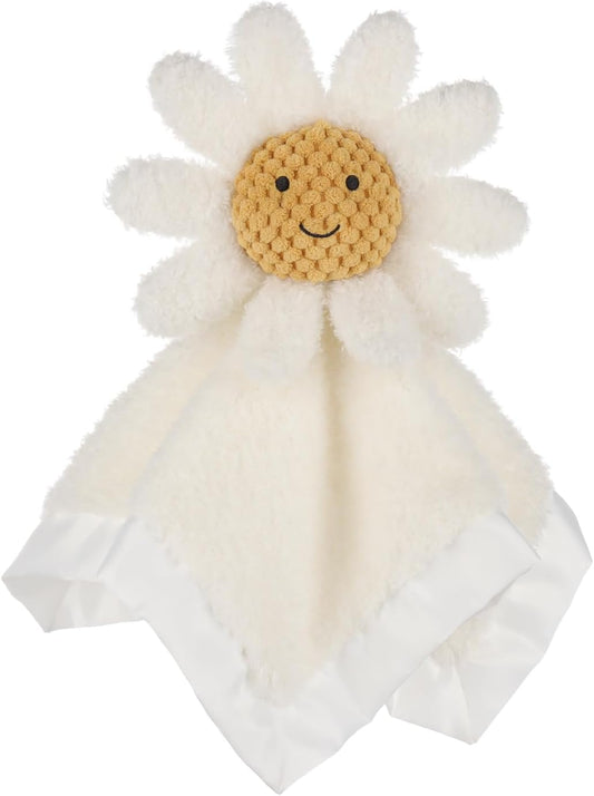 Apricot Lamb Daisy Soft Loveys for Babies, Security Blanket for Baby Boy and Girl, 13.8 Inches for Infant and Toddlers