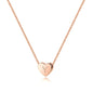 M MOOHAM Heart Initial Necklace Gifts for Girls Women, S925 Sterling Silver Tiny Letter Necklace Birthday Gift for Kids Teen Girl Jewelry