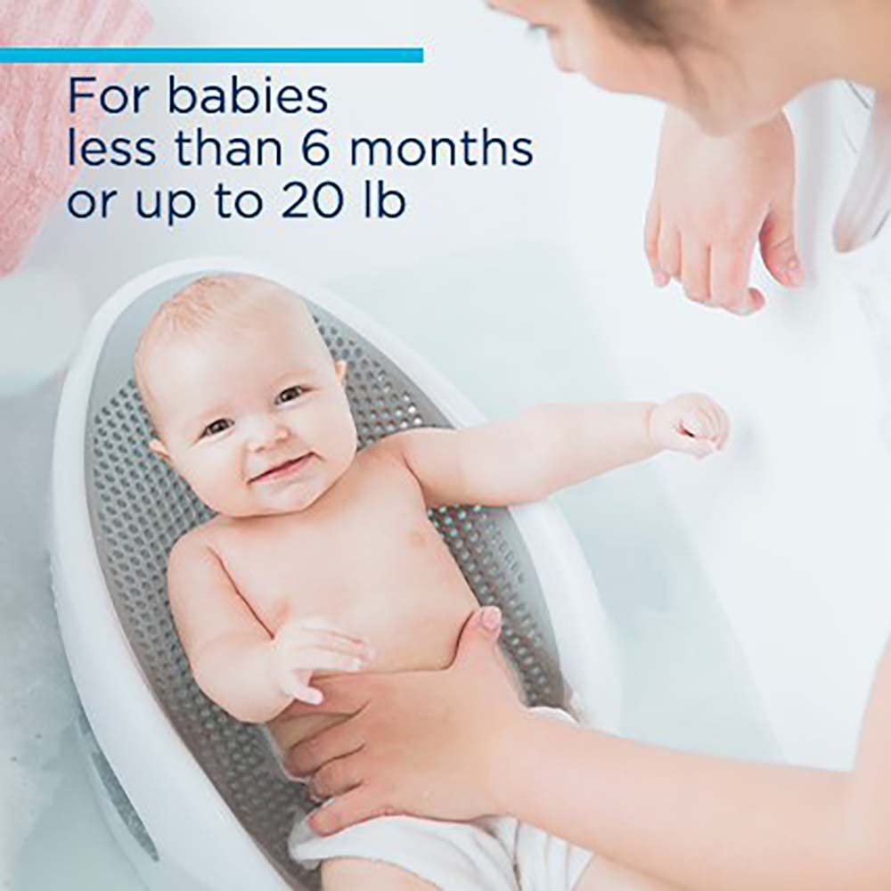 Angelcare Baby Bath Support (Pink) | Ideal for Babies Less than 6 Months Old