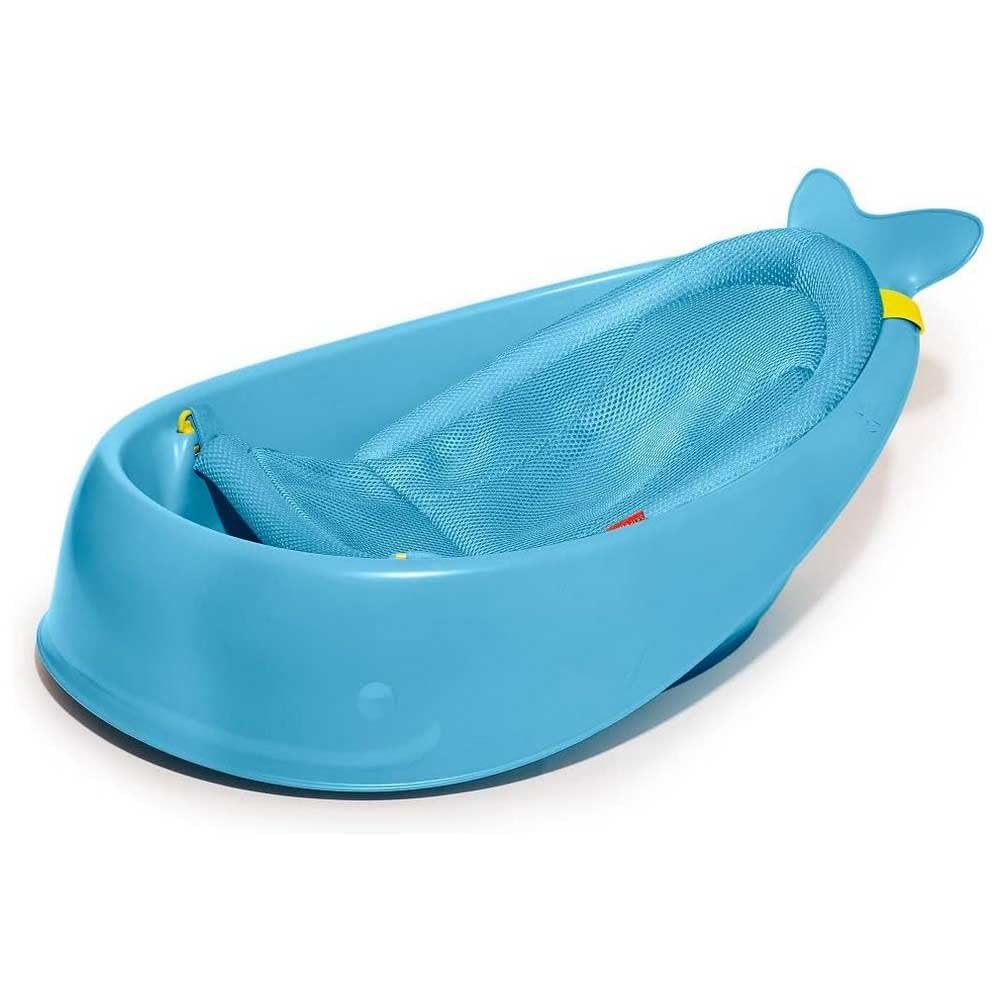 Skip Hop Baby Bath Tub 4-in-1 Grow with Baby Infant to Toddler , White