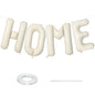 40 Inch Beige OH BABY Balloon for Baby Shower, Large Cream White Oh Baby Balloons Letters with Ribbon, Neutral Ivory Alphabet Oh Baby Balloon Banner Sign for Gender Reveal Backdrop Party Decorations