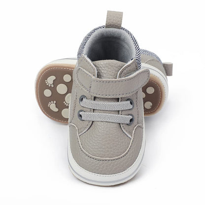 Clowora Baby Boys Girls Shoes Non-Slip Rubber Sole Sneakers Infant First Walking Toddler Crib Shoes Newborn Loafers Flats.