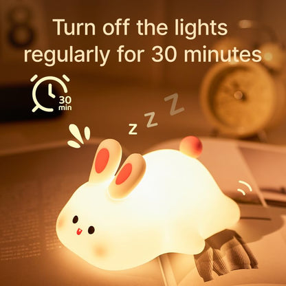 Cute Frog Night Light for Kids, Color Changeable Soft Silicone Sleeping Night Lamp for Nursery, Dimmable Timer Rechargeable Colorful Baby's Light Room Decor Children Gifts