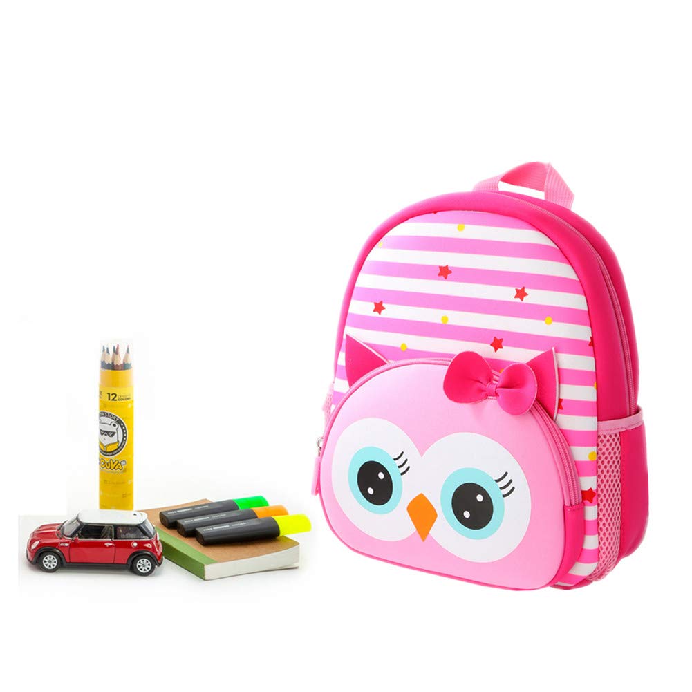 KK CRAFTS Preschool Backpack Toddler Neoprene Animal Schoolbag Lunch backpack for Kids Boys Girls(Dinosaur)