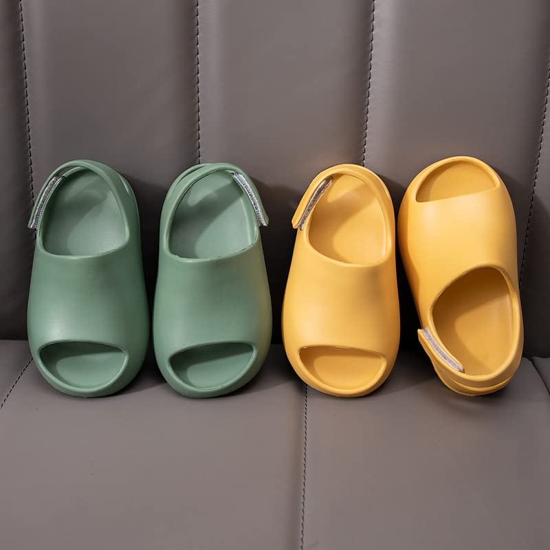 Toddler Little Kids Slides Sandals, Kid Summer Slip On Slides Sandals,Slippers with Strap Anti-slip Water Shoes，Indoor Outdoor Lightweight Slippers Sandals for Boys and Girls