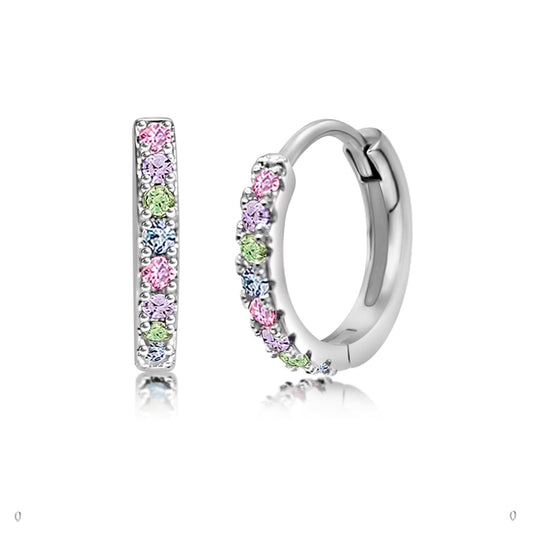 Chanteur Hypoallergenic Huggie Earrings for Girls & Women - Small Hoop Design, Perfect for Teens & Kids