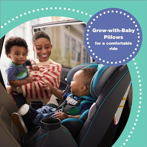 Disney Convertible Car Seat, Rear Facing 5-40 pounds, Forward Facing 30-65 pounds, Booster 40-100 lbs, Convert From Infant to Toddler, Simply Mickey
