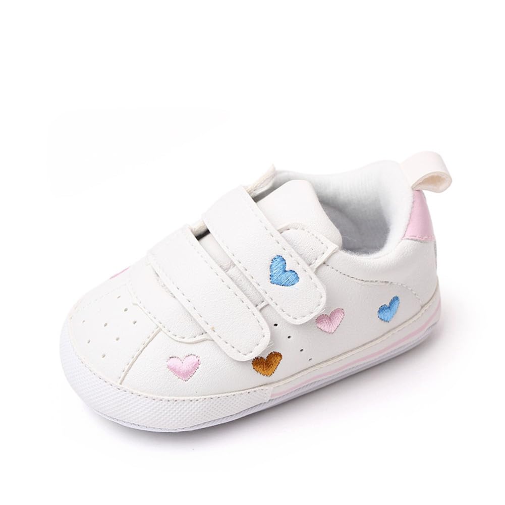 LONSOEN Baby Girls Boys Loafers Prewalker Dress Crib Shoes